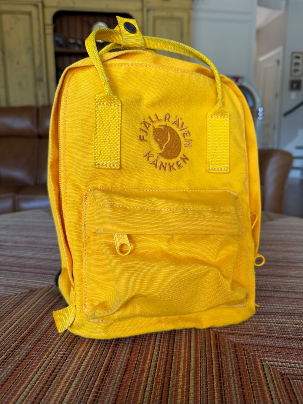 Kånken Mini Backpack in Yellow